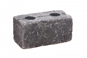 KB-BLOK KB 2-20 A Hohlstein GRIND – hohler Beton-Mauerstein mit GRIND-Oberfläche für hohe Belastungen für Mauer-, Zaun- und Pfeilerbau