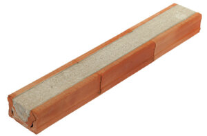 HELUZ Flachsturz 11,5 - 100 – Flachsturz für Mauerwerksöffnungen, 1.000 x 115 x 71 mm