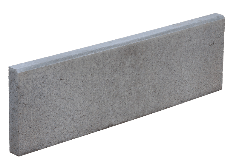 KB-BLOK Gartenbordstein 50 × 300 × 1000 gerade – Beton-Randeinfassung für Wege und Beete