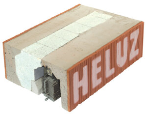 HELUZ Tragender Jalousien- und Rollladensturz 380 x 238 x 1250 – Tragender Jalousien- und Rollladensturz